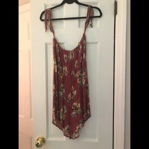 ⭐️3/$25 Floral Off the Shoulder Straps Romper